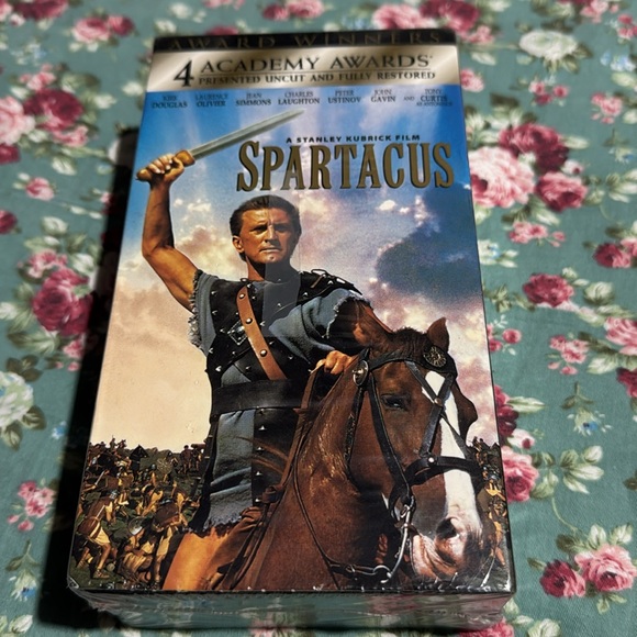 Spartacus! VHS 📼 📼 Movie. Unopened! Very good condition. Classic movie. Vintage. - Picture 7 of 8